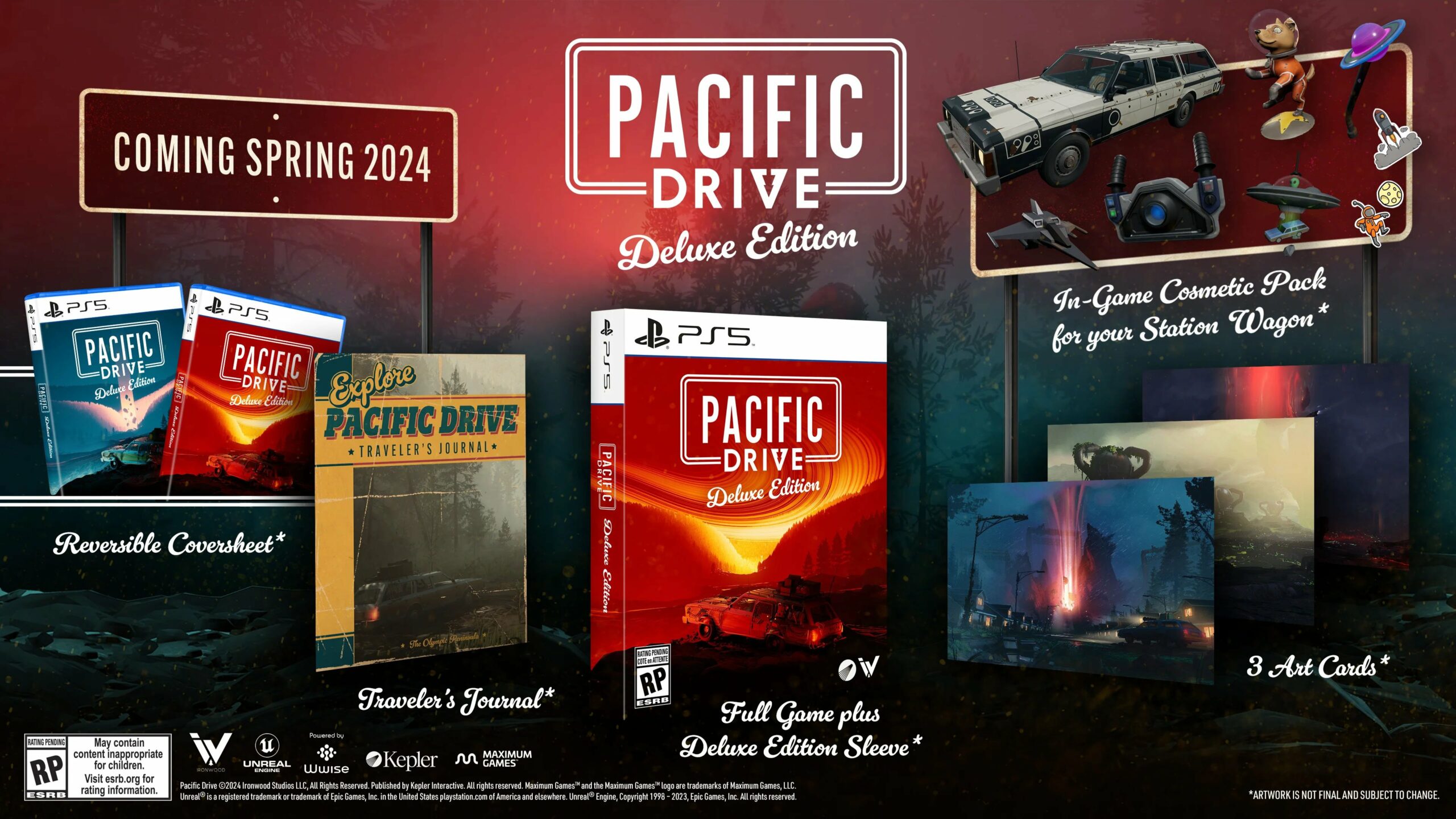 Анонсировано физическое издание Pacific Drive для PlayStation 5